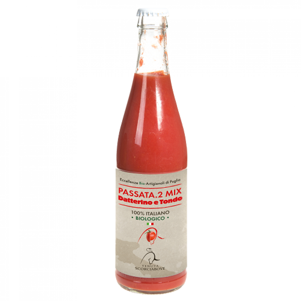Passata di Mix datterino e tondo 500g Passata di Mix datterino e tondo 500g